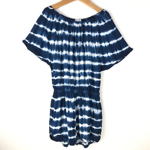 Kids Tie-Dye Romper - Picture 1 of 10
